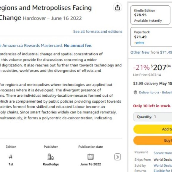 Industry 4.0 and Digitization: Regions and Metropolises Facing Divergent Social - Picture 2 of 2